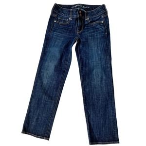 American Eagle Women's Artist Crop Stretch Jeans Size 0